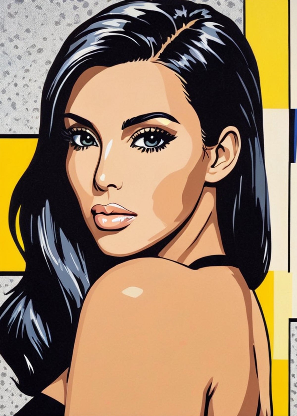 Affiche « Le regard pop » - Alvin & Norman Studio