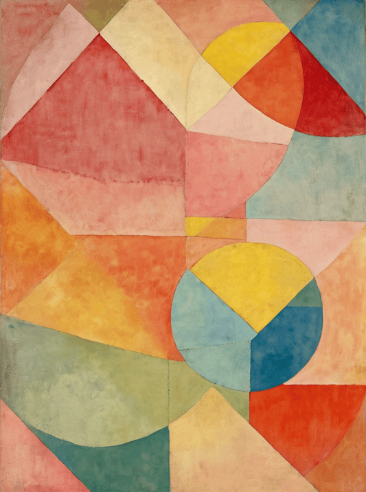 Affiche « Soleils en fragments » - Alvin & Norman Studio