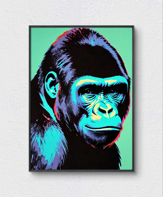 Affiche "Pop Gorilla"