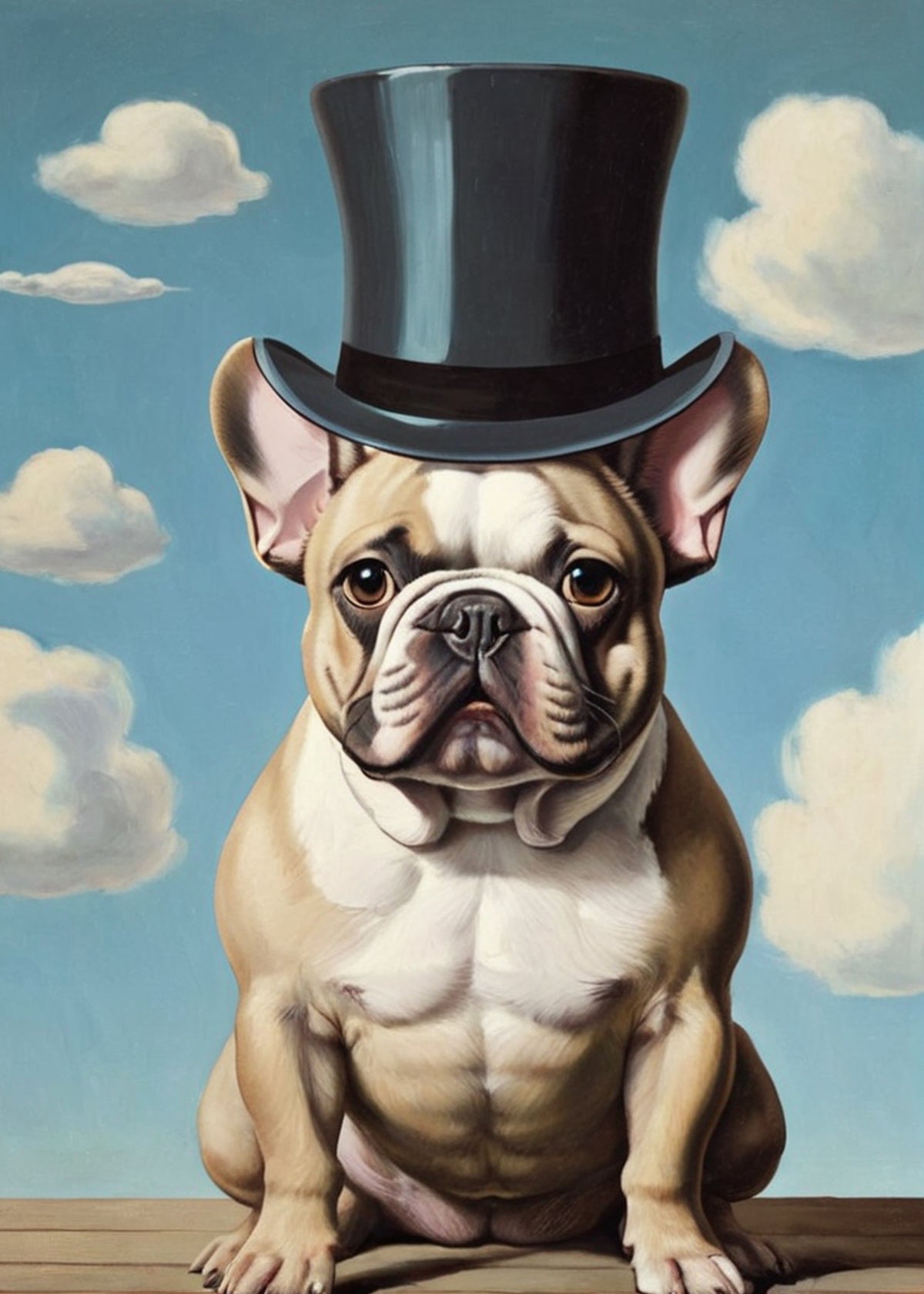 Affiche « Monsieur Bulldog » - Alvin & Norman Studio