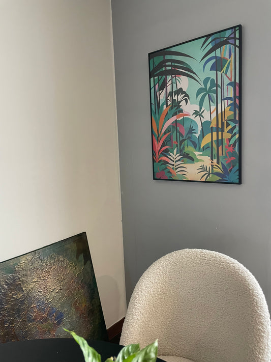 Affiche Jungle Tropicale