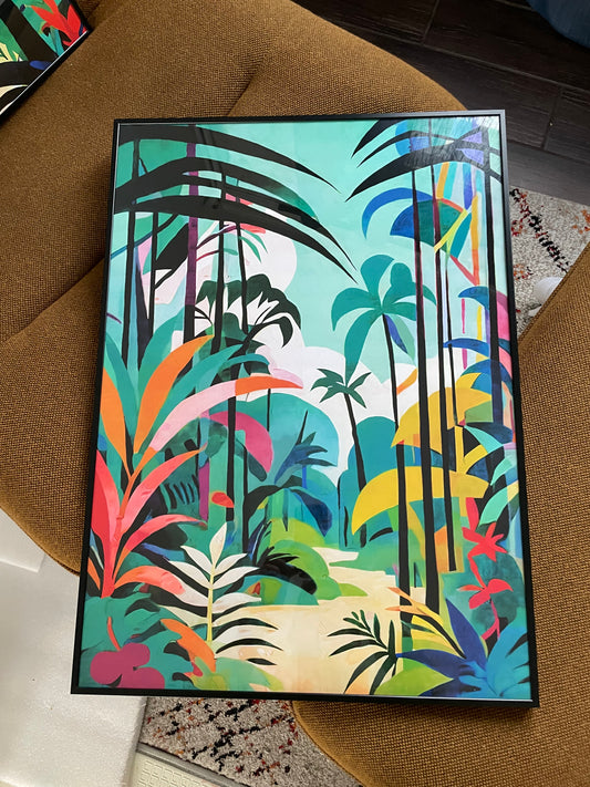 Affiche Jungle Tropicale