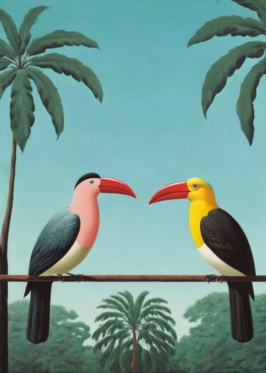 Affiche Love Birds